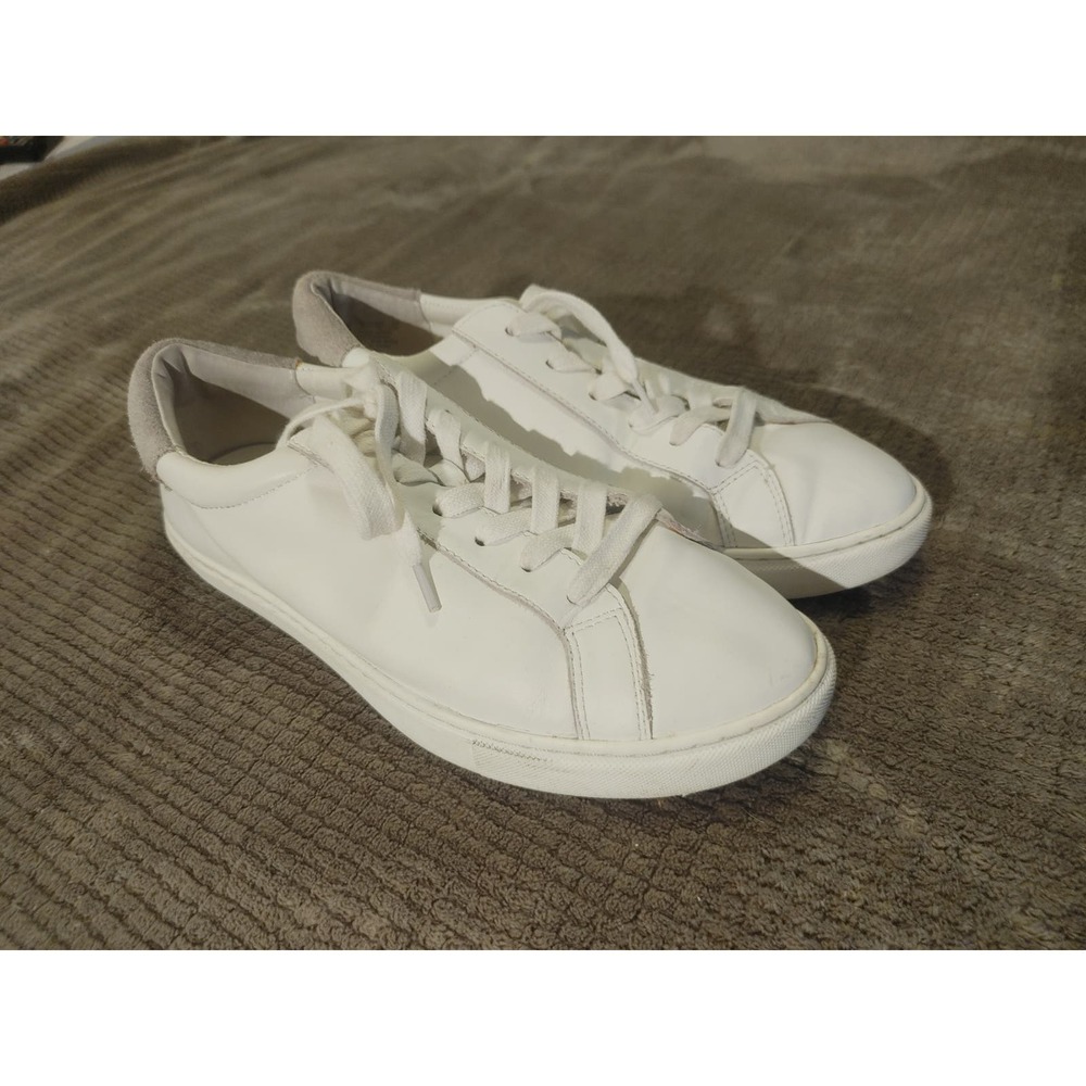Sam Edelman White Leather Sneaker Size 9